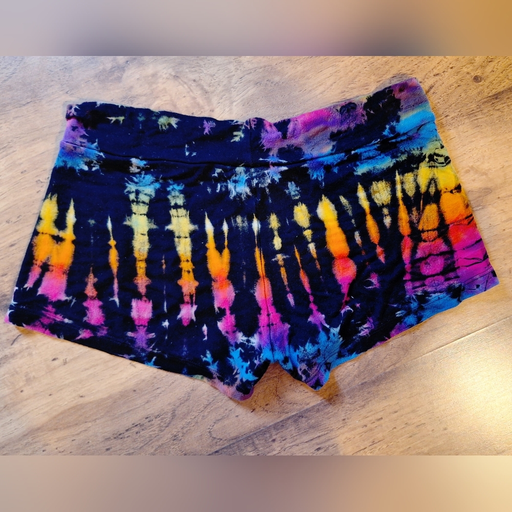 Tye Dye Booty Shorts_ Small NEW!